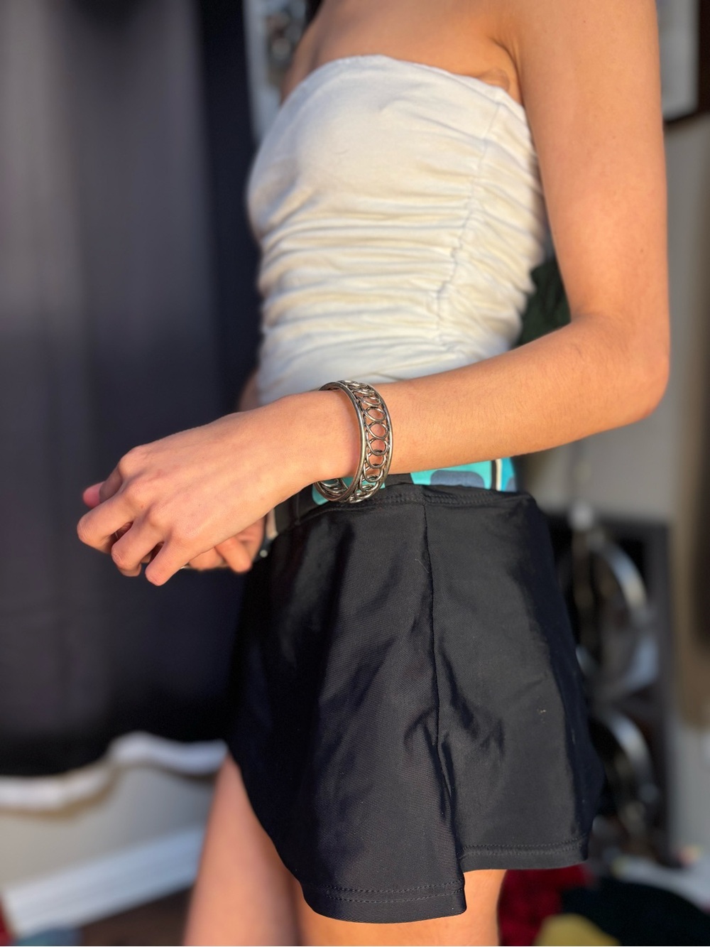 Silver Ralph Lauren Cuff Bracelet